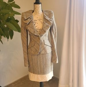 NWT BCBG MAX AZRIA 2 Piece Skirt Suit